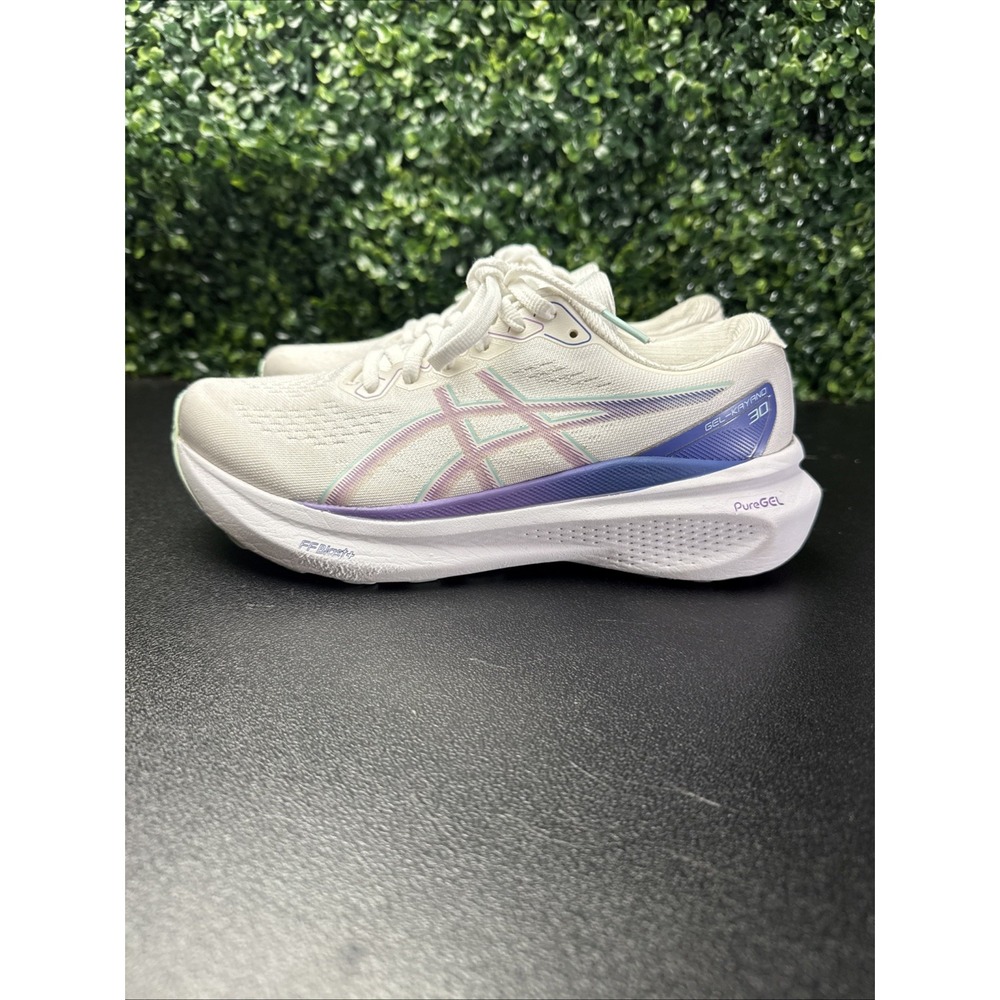 ASICS Gel-Kayano 30 Running Shoes Womens Size 7.5 Jogging Athletic White